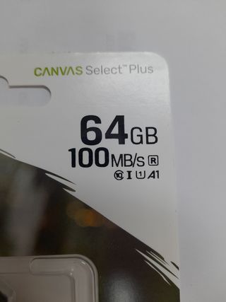 Tarjeta de memoria 64Gb