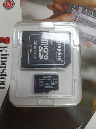 Tarjeta de memoria 64Gb