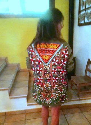 Traje sastre 3 piezas: chaqueta, pantalón y falda