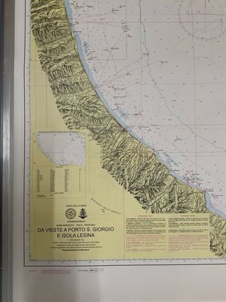 9 x cartas náuticas mare mediterraneo