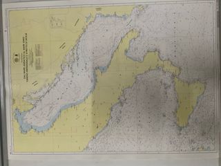 9 x cartas náuticas mare mediterraneo