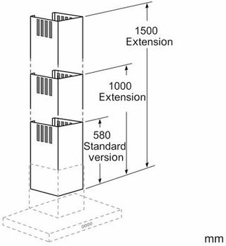 Prolongación Tubo chimenea Bosch