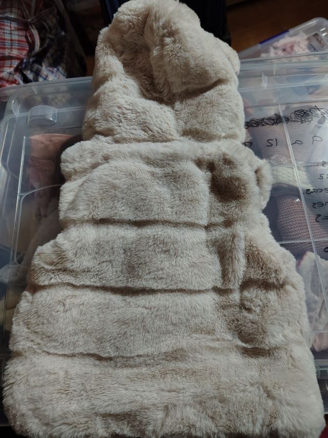 Chaleco pelo niña