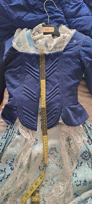 Vestido fallera niña