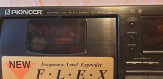 PLETINA PIONEER CT-W504R doble