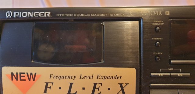 PLETINA PIONEER CT-W504R doble