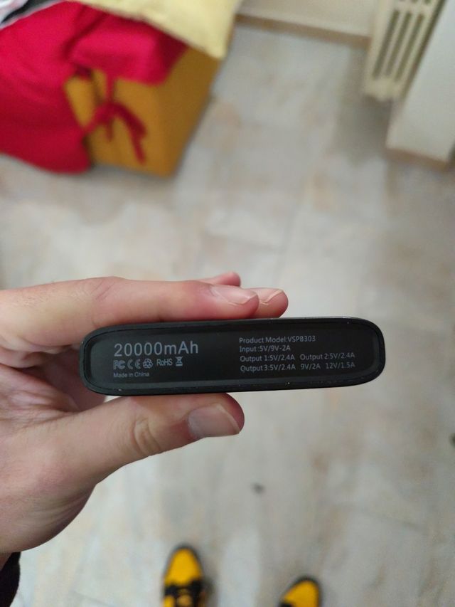 Caricatore portatile 20000mAh