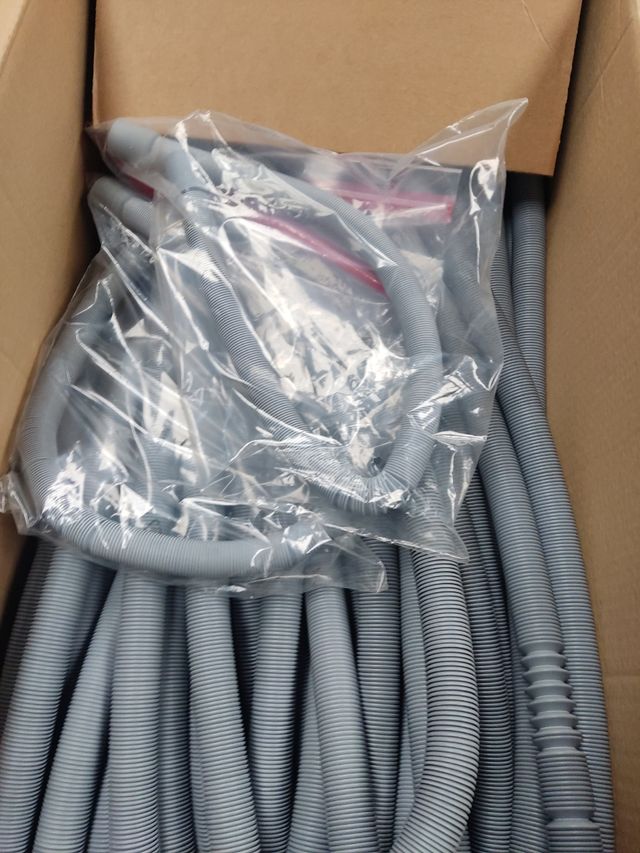 Lote goma desagüe lavadora extensible