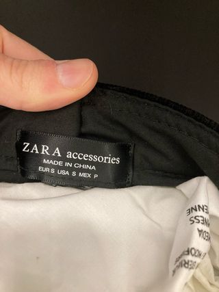 Gorra Pana S Zara Sin Usar