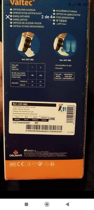 Estabilizador tobillo