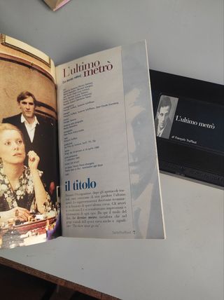 Truffaut - L'Ultimo Metrò. 1980 - Film VHS