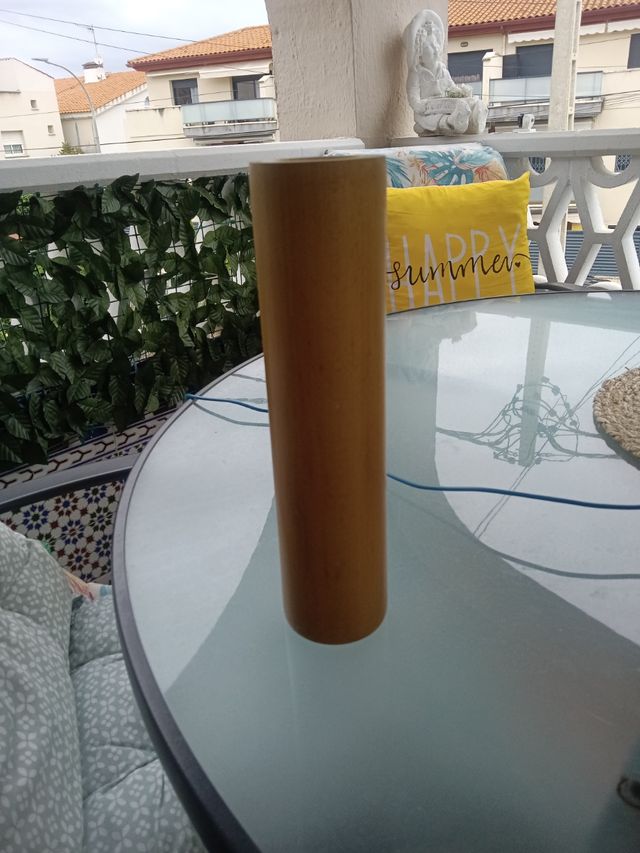 Patas de cama macizas color roble