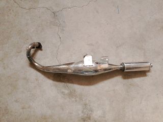 Tubo de escape jazen scooter Suzuki