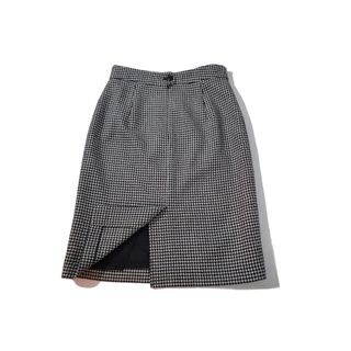 Burberrys/ Vintage Falda lápiz pied de poule T:36