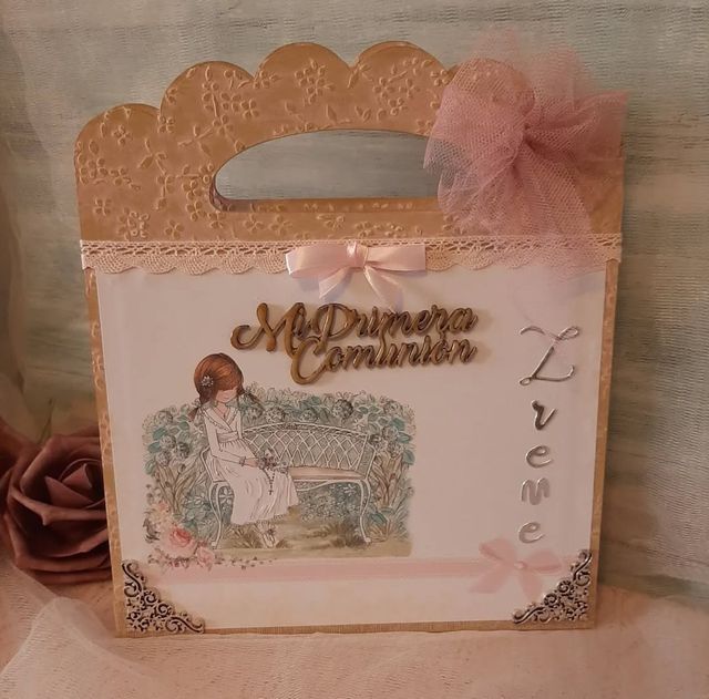 Libro firmas y fotos comunion