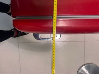 Mini nevera estilo  vintage roja