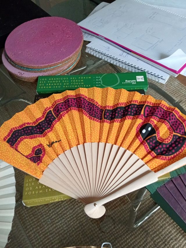 Pack  5Abanicos  forum Barcelona