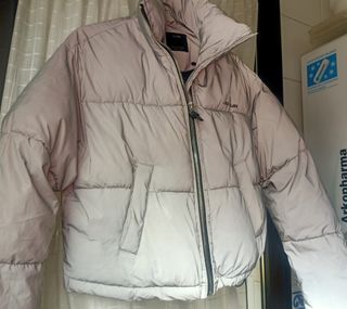 🤍Chaqueta Acolcha Bershka Gris T-S