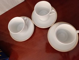 Juego de café de porcelana vintage