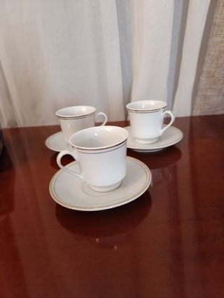 Juego de café de porcelana vintage