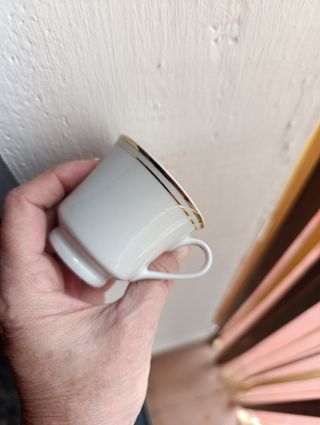 Juego de café de porcelana vintage