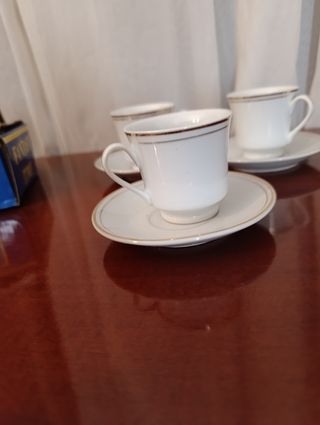 Juego de café de porcelana vintage