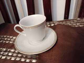 Juego de café de porcelana vintage