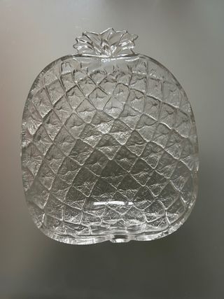 Ciotola in vetro ananas