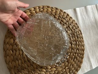 Ciotola in vetro ananas