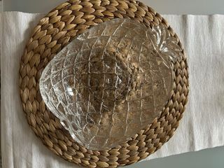 Ciotola in vetro ananas