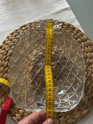 Ciotola in vetro ananas