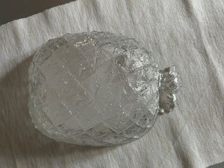 Ciotola in vetro ananas