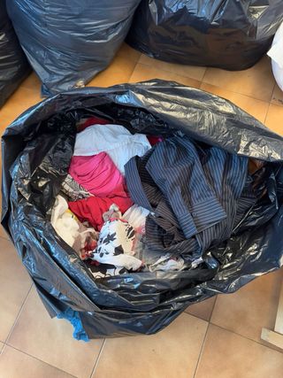 Bolsa ropa vintage segunda mano