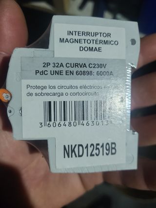 Magneto térmico 