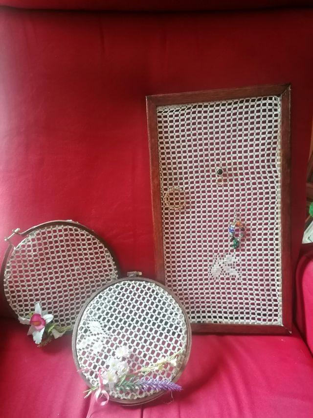 Conjunto de 3 quadrados para brincos