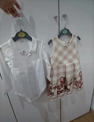 Completo abito Monnalisa18-24 mesi nuovo