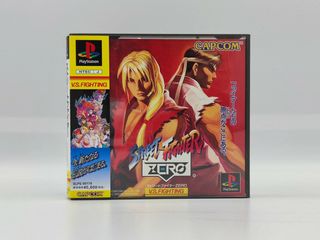 Street Fighter Zero + Spincard (Playstation 1) PS1