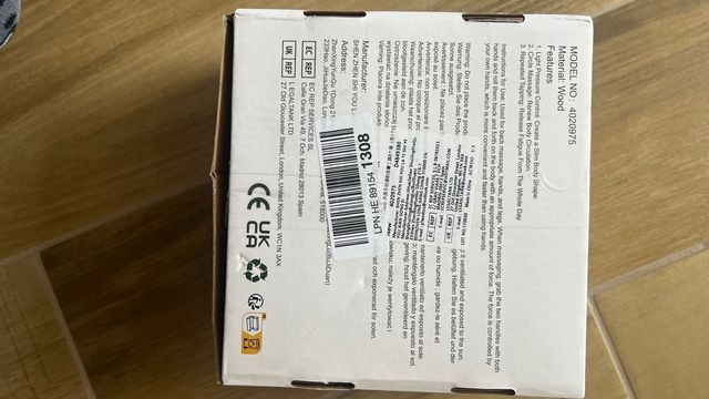 Kit massaggio in legno 8 pezzi