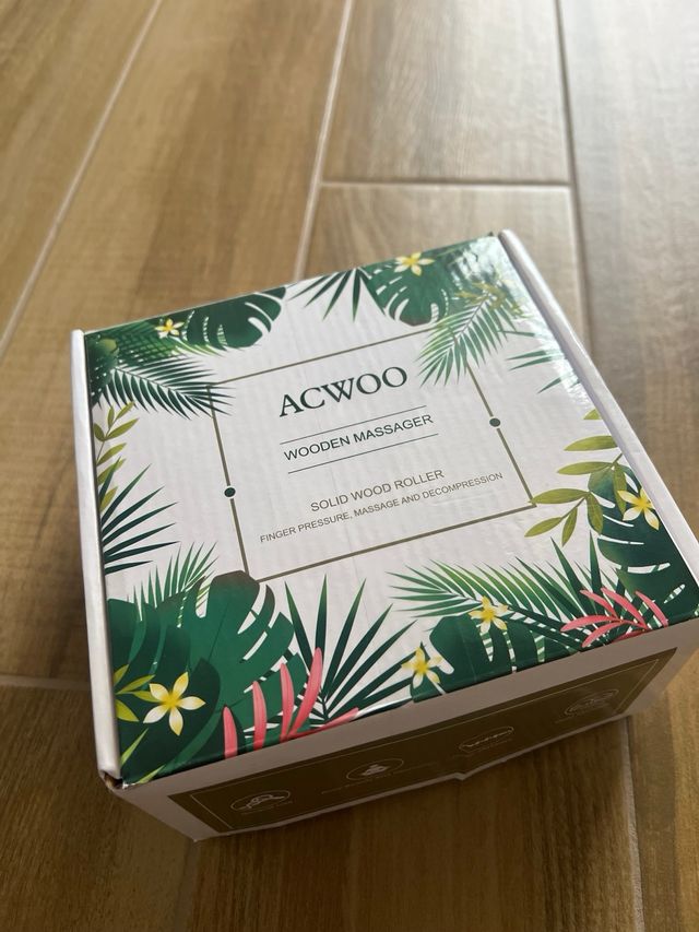 Kit massaggio in legno 8 pezzi