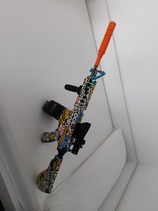 Pistola bolas de agua eléctrica