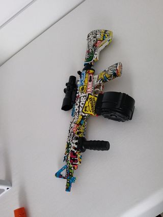 Pistola bolas de agua eléctrica