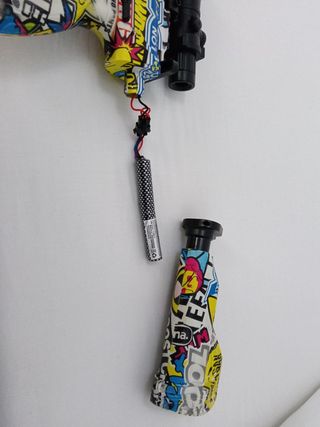 Pistola bolas de agua eléctrica