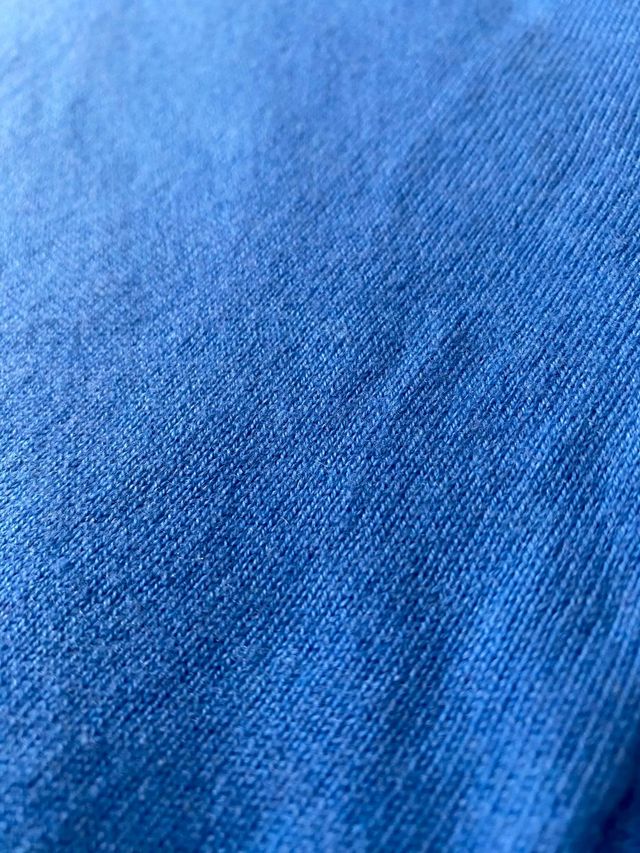 Jersey cuello alto azul Mujer ElCorteInglés