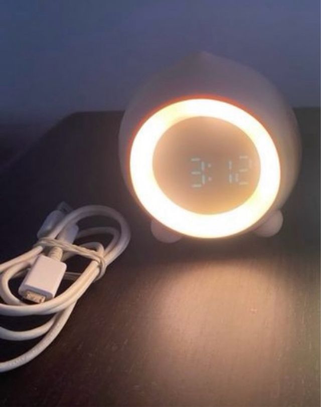 Reloj despertador infantil con simulacion amanecer