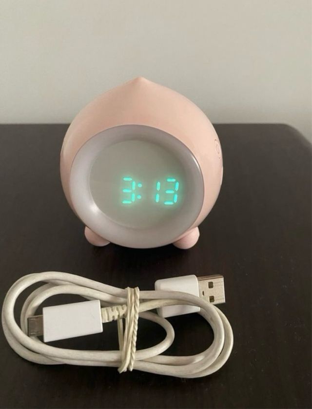 Reloj despertador infantil con simulacion amanecer