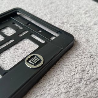 Portamatricula FIAT en 3D