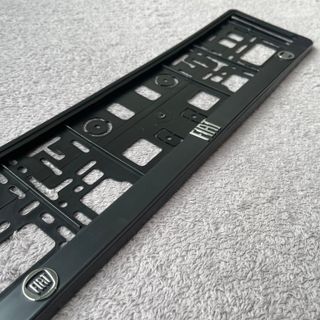 Portamatricula FIAT en 3D