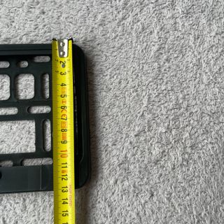 Portamatricula FIAT en 3D