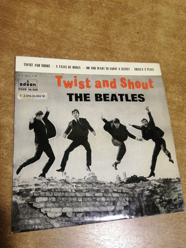 Doppio singolo dei Beatles twist and shout ref.