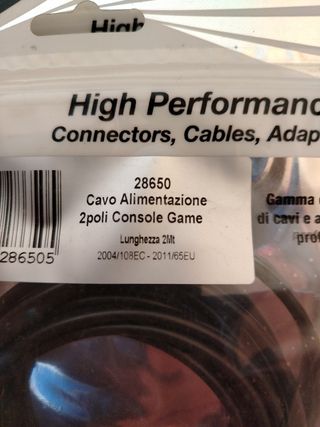 cavo di alimentazione console